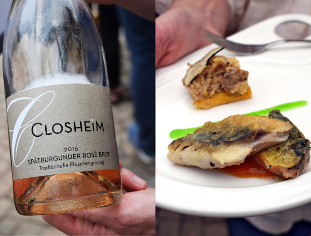 Spätburgunder Rosé brut Sekt vom Weingut Closheim