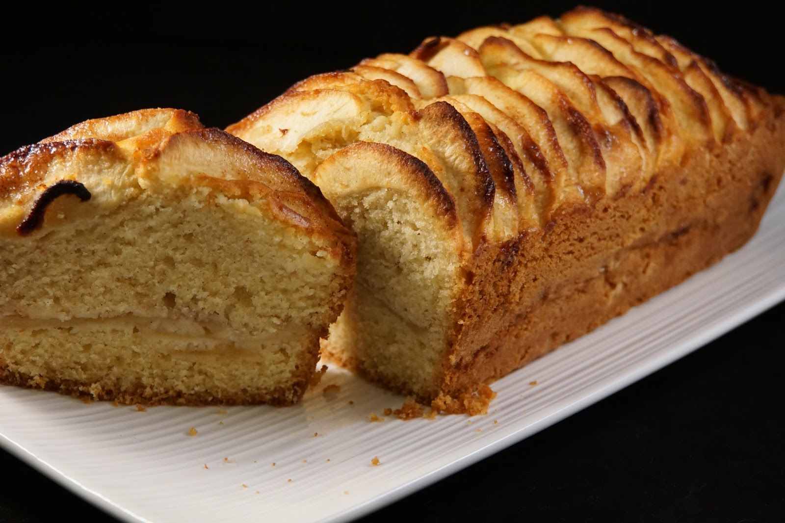 Cake aux pommes à l'ancienne