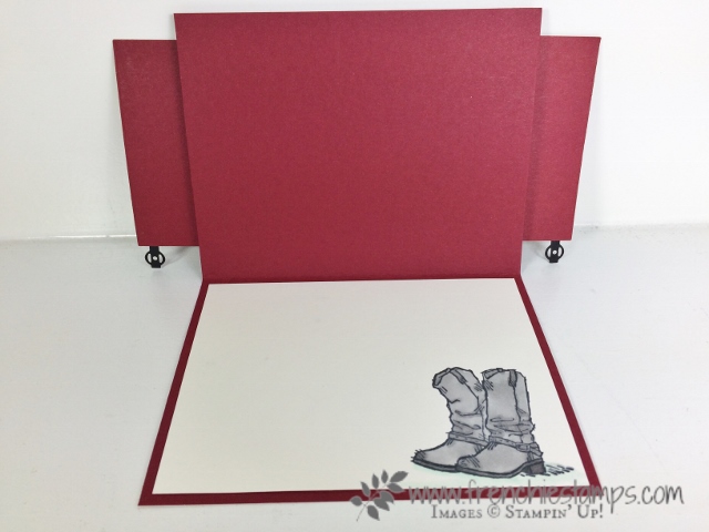 Double Slide Barn Door, Country Livin", Stampin'Up!, Sliding Cards,