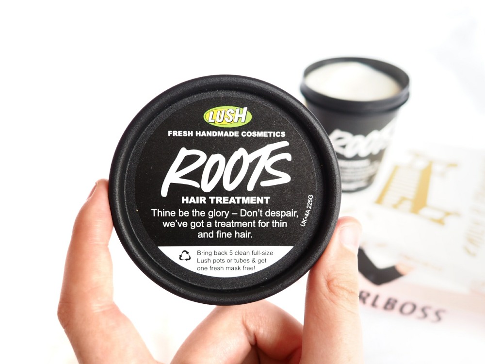 Review LUSH Roots Hair Treatment Dainty Alice