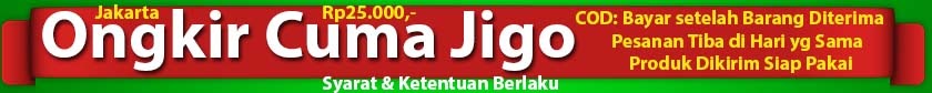 ongkir cuma jigo