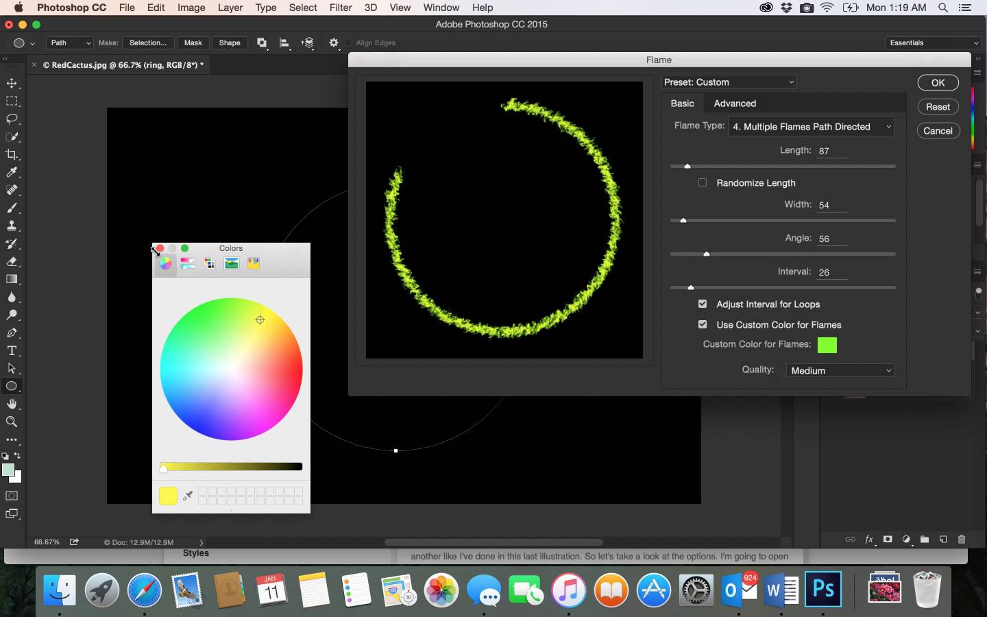 37Adobe CC Filter flames كورسات بالعربي