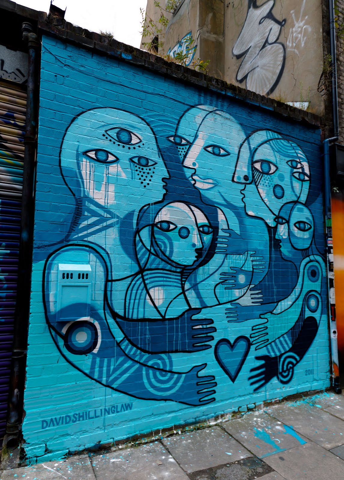 David Shillinglaw New Mural In London StreetArtNews