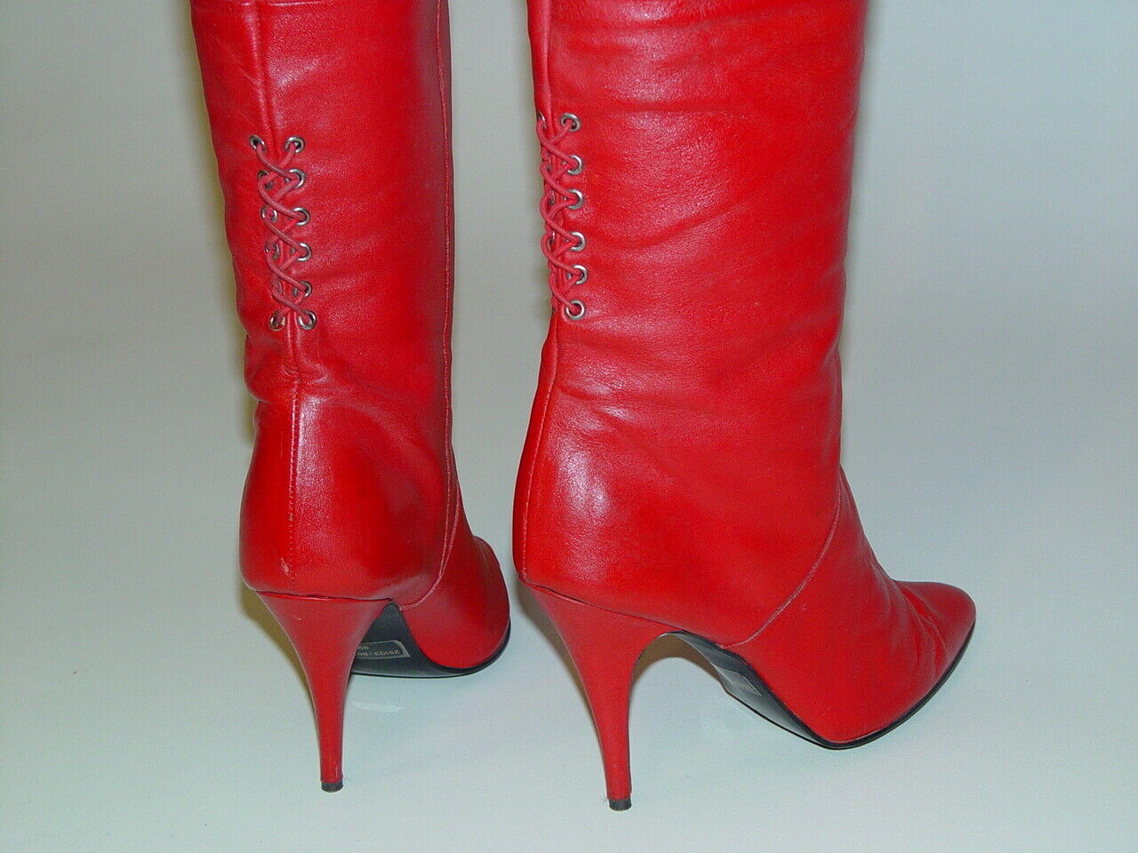 eBay Leather: Red hot vintage Wild Pair thigh boots sell for $150