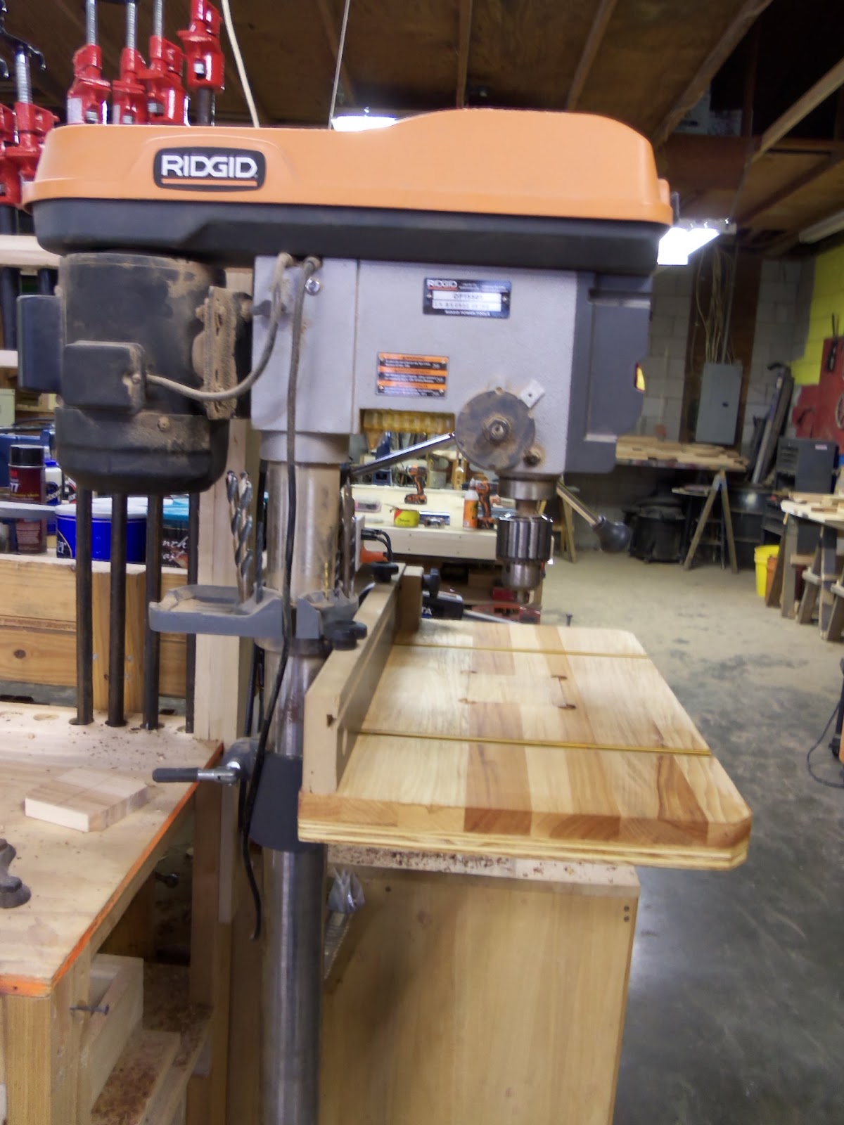 WDDSr Fine Woodworks Drill Press Table