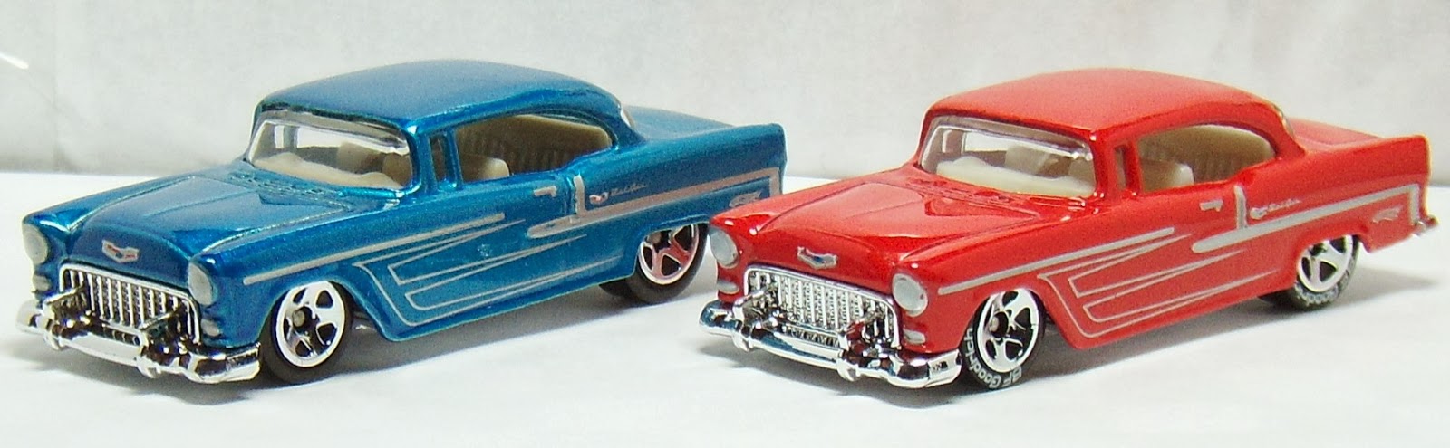 Hot Wheels 1955 Chevy Bel Air And Nomad