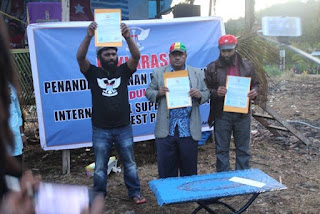 Petisi Rakyat West Papua, yang Ditandatangani oleh Lebih dari 1,8 Juta Orang, telah Diserahkan kepada PBB Petisi Rakyat West Papua, yang Ditandatangani oleh Lebih dari 1,8 Juta Orang, telah Diserahkan kepada PBB
