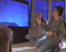 IMAGES FROM THE UFO TV DOCUMENTARY MAGNIFICENT OBSESSIONS. BRIAN VIKE AND CHRIS RUTKOWSK.