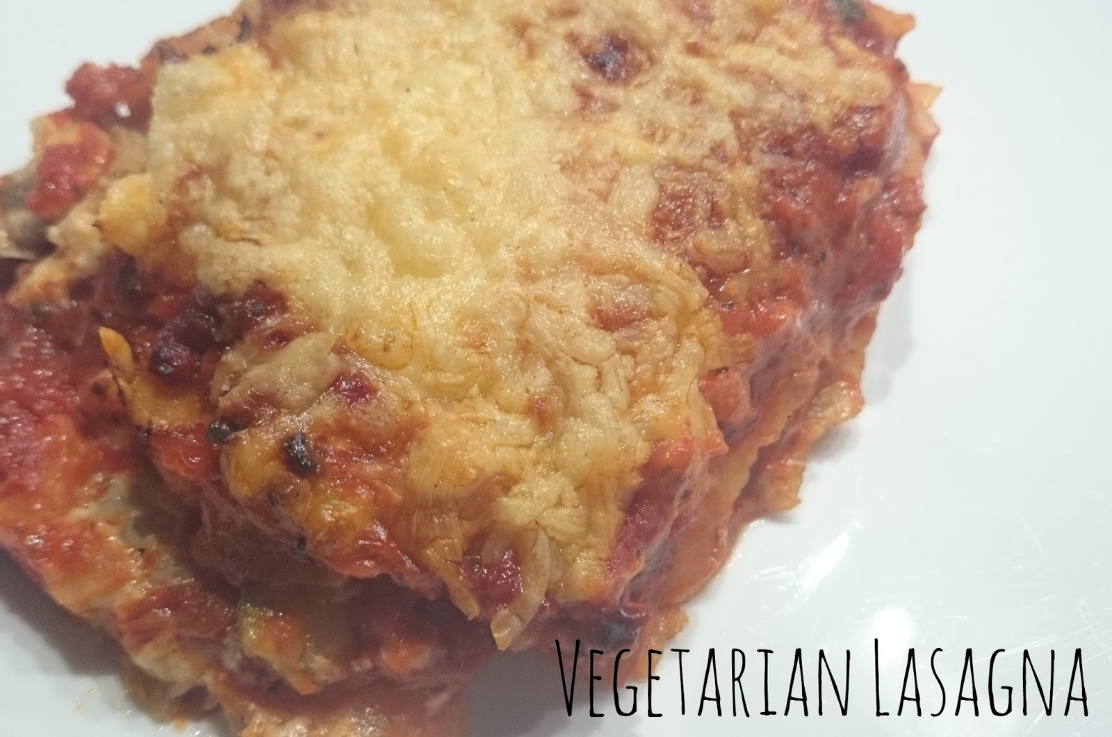 Recipe Vegetarian Lasagna