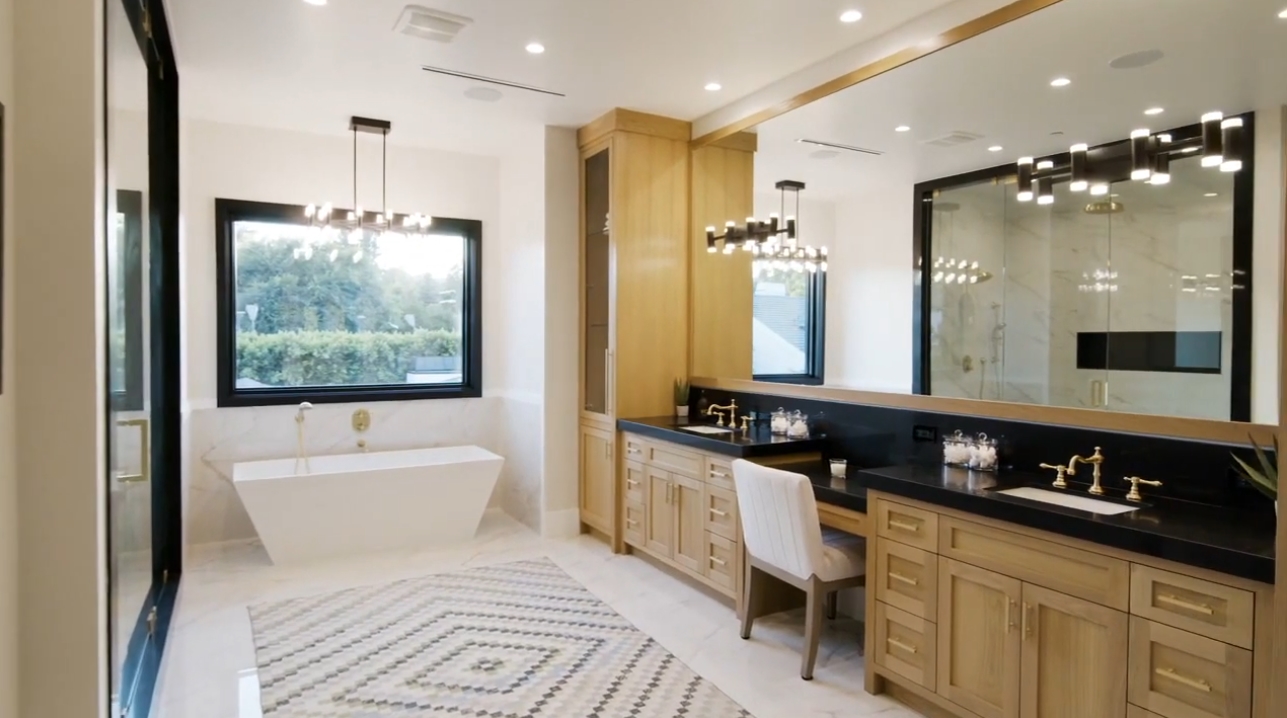 Luxury Home Interior Design Tour vs. 4511 Hayvenhurst Ave, Encino, CA
