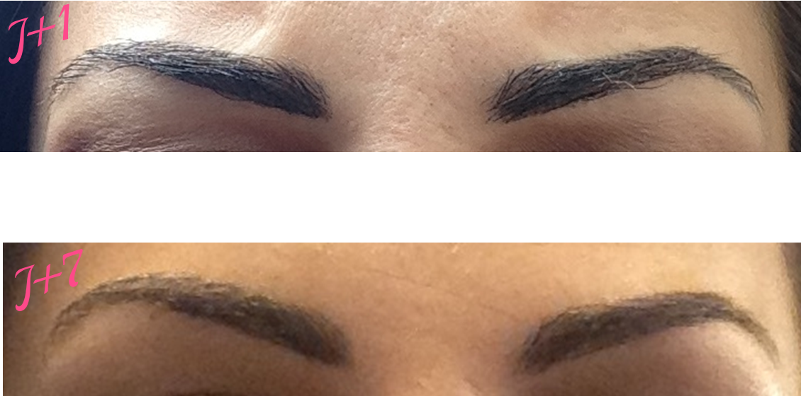 Jai testé la technique « poil à poil hairstroke » à lAtelier du Sourcil