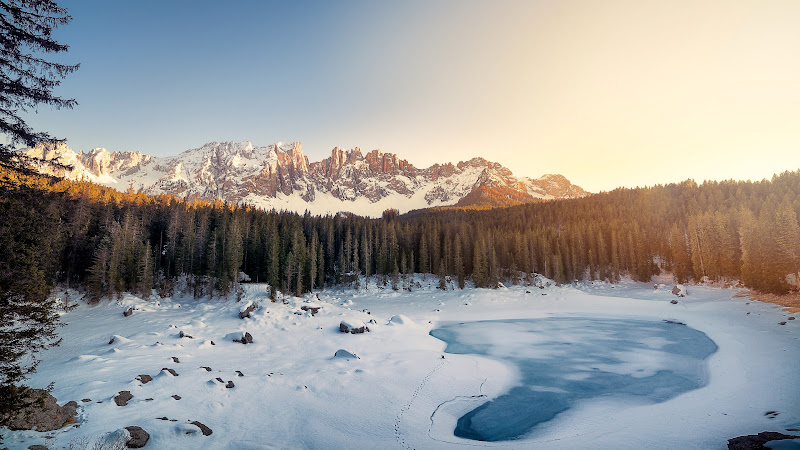 Mountains, Landscape, Snow and Skyline