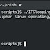 bash script use IFS in context of for looping bash script use IFS in context of for looping