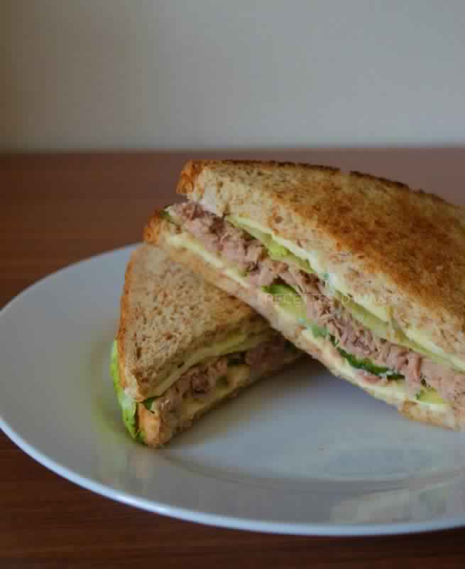 SANDWICH LÉGER THONCRUDITÉS Amour De Cuisine