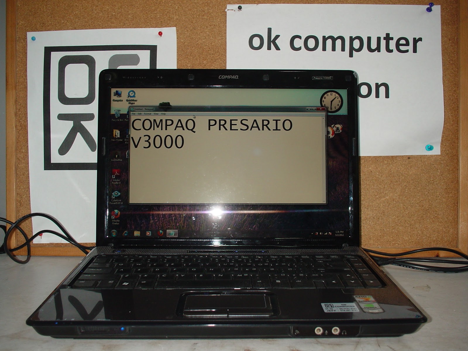 OK COMPUTER SOLUTION: Repair Motherboard Compaq Presario V3000