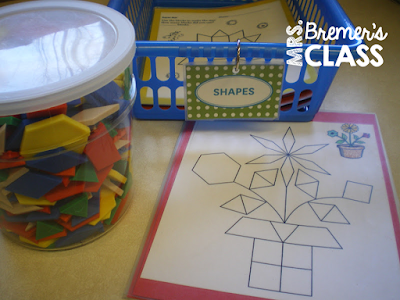 Fun, hands-on math centers for Kindergarten!