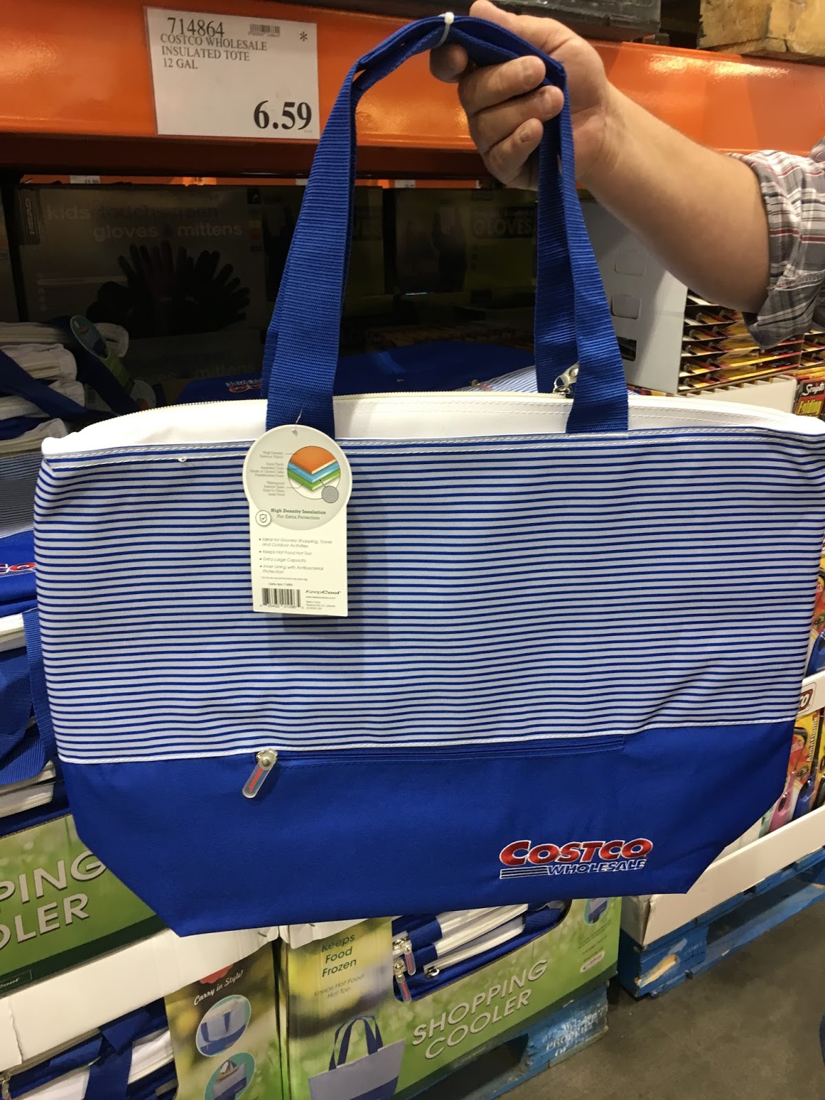 Costco Thermal Grocery Bag IUCN Water