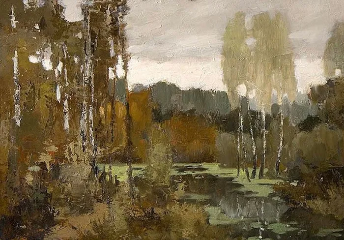 Alexander Zavarin 1954 | Belarusian Landscape painter