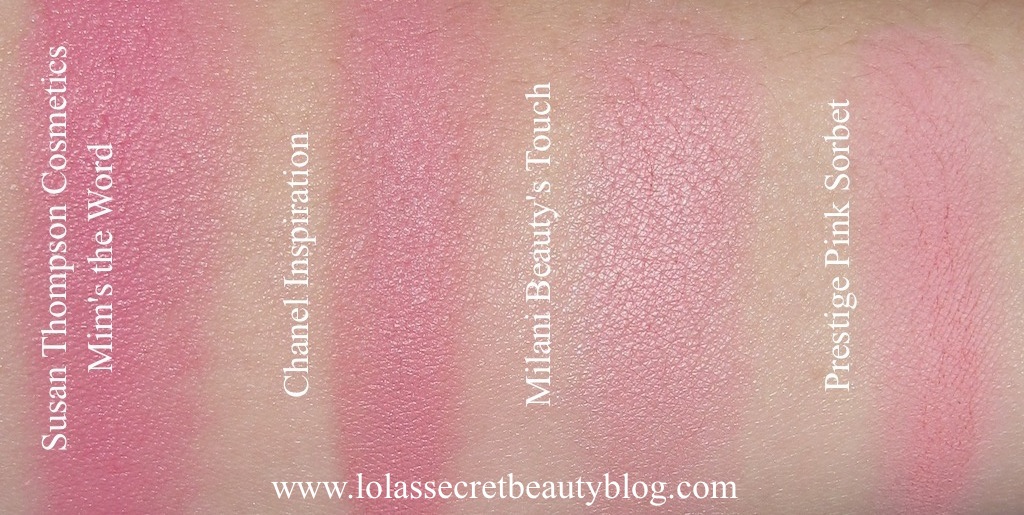 lola's secret beauty blog By Request My Current Favorite Pink Blushes!