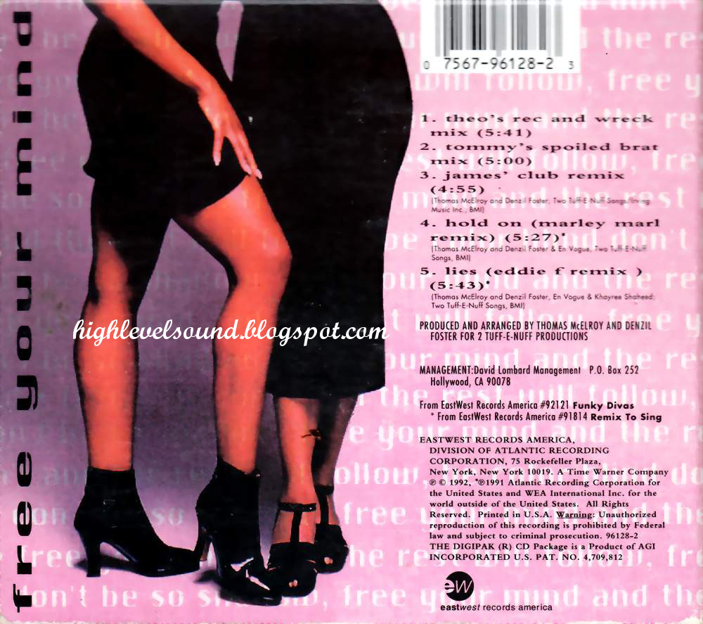 highest level of music En Vogue Free Your Mind(CDM_Digipak)1992hlm