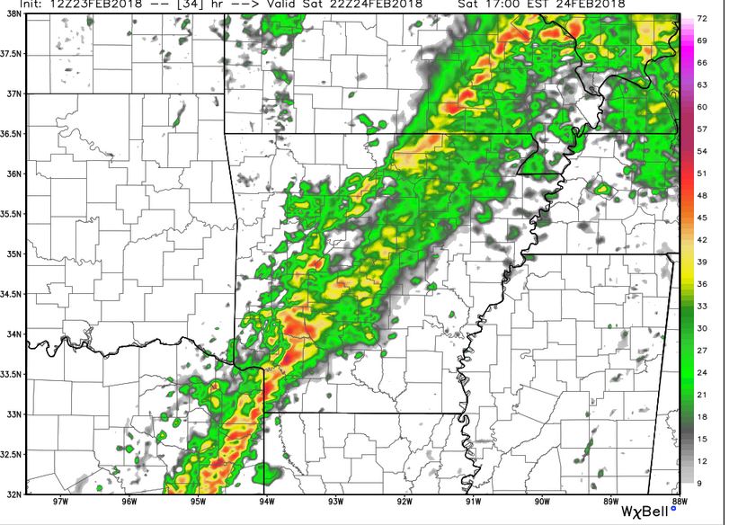 Arkansas Weather Blog Severe Saturday