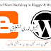 How to Used Noori Nastaleeq font in Blogger & Wordpress