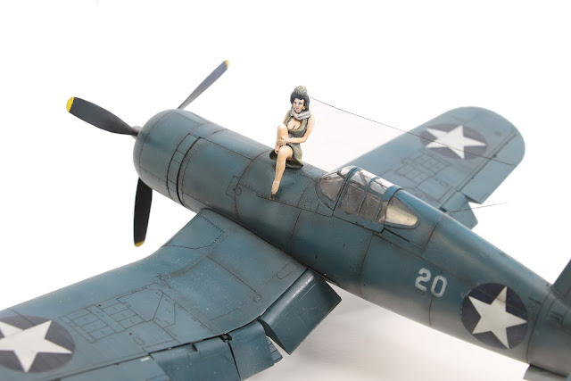 F4U-1 CORSAIR de Tamiya Maquette du F4U-1 CORSAIR de Tamiya au 1/48.