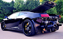Black Lamborghini Gallardo Modified