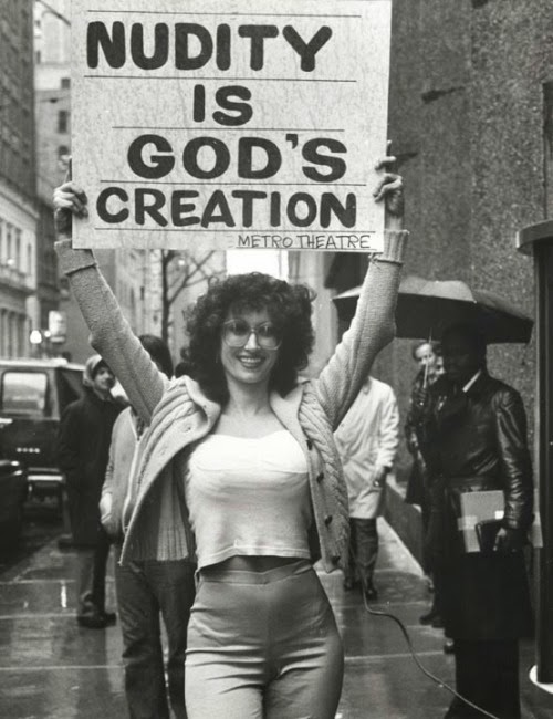 BlueisKewl: Kellie Everts: Nudity Is God's Creation, 1970s