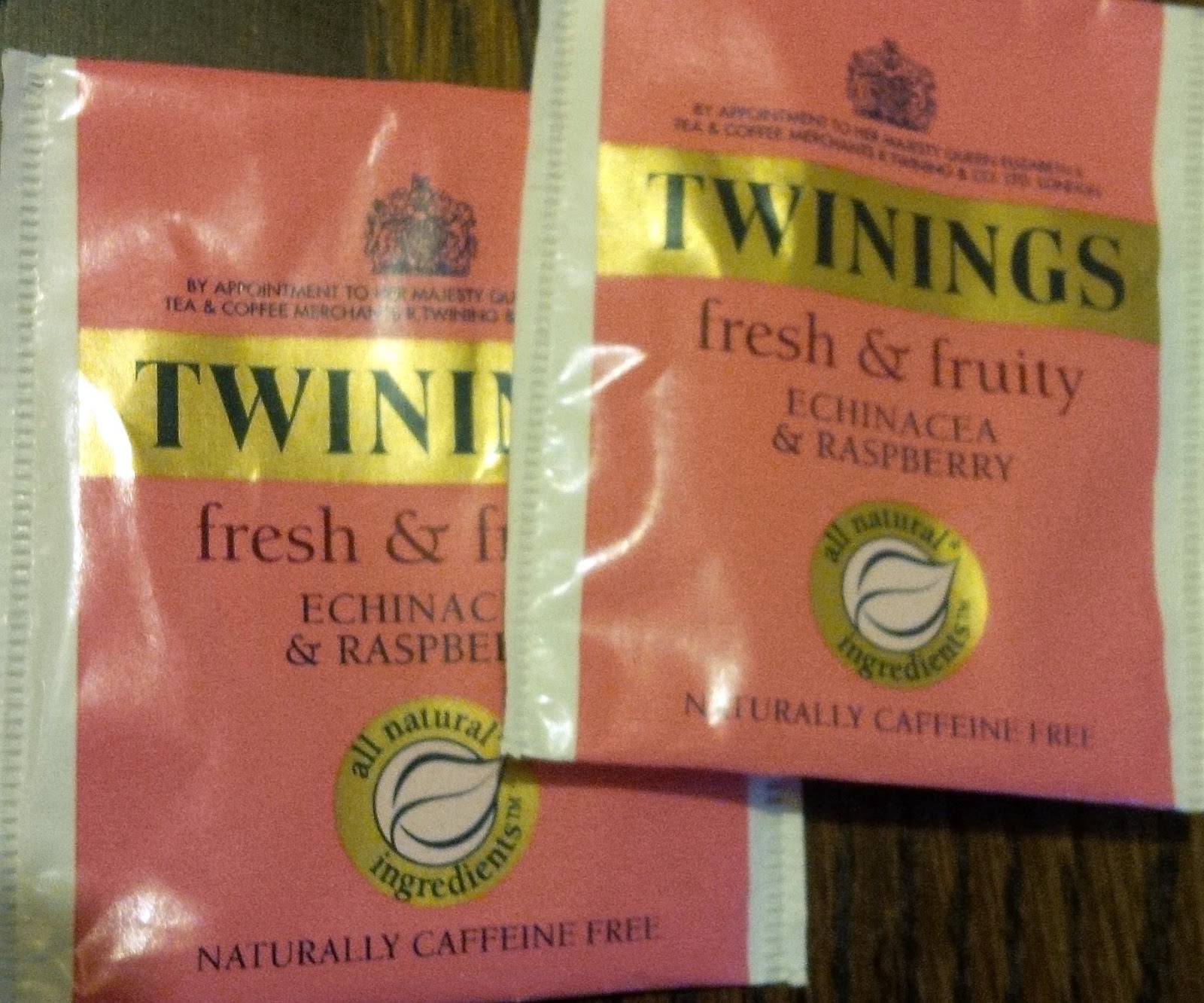 beverage upon beverage upon beverage Twinings Fresh & Fruity Echinacea