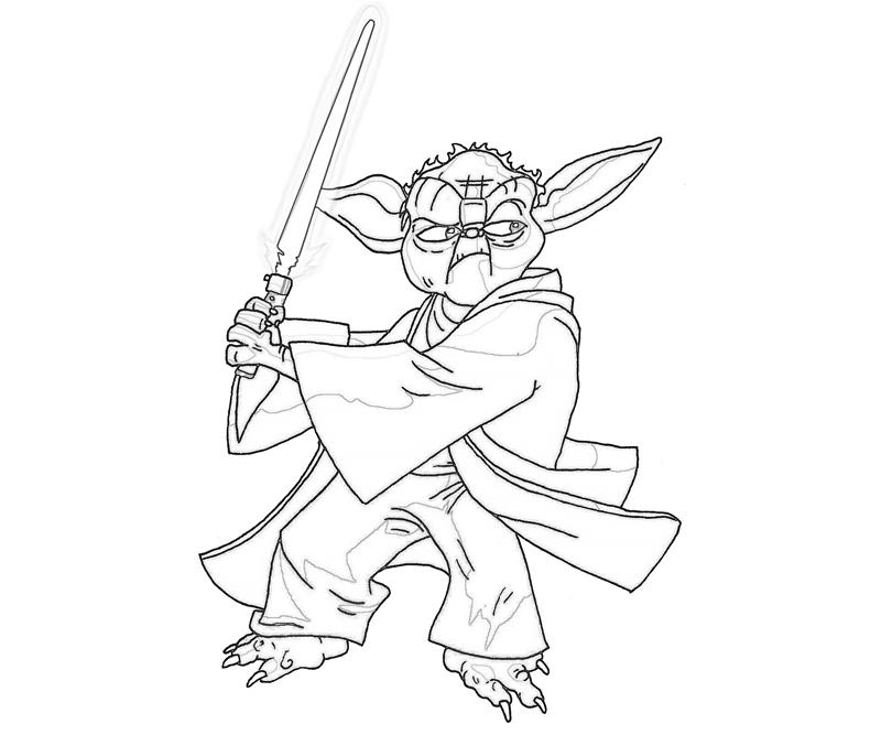 yoda coloring pages - photo #23