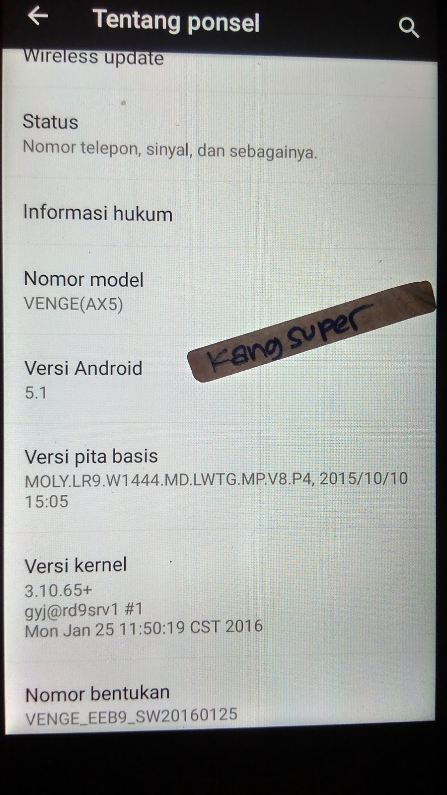 Flash &amp; Bypass Frp Axioo Venge Ax5 Rom Ori Terbaru 2019 ...