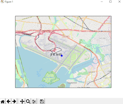 OSM Basemap Python Flight Tracking