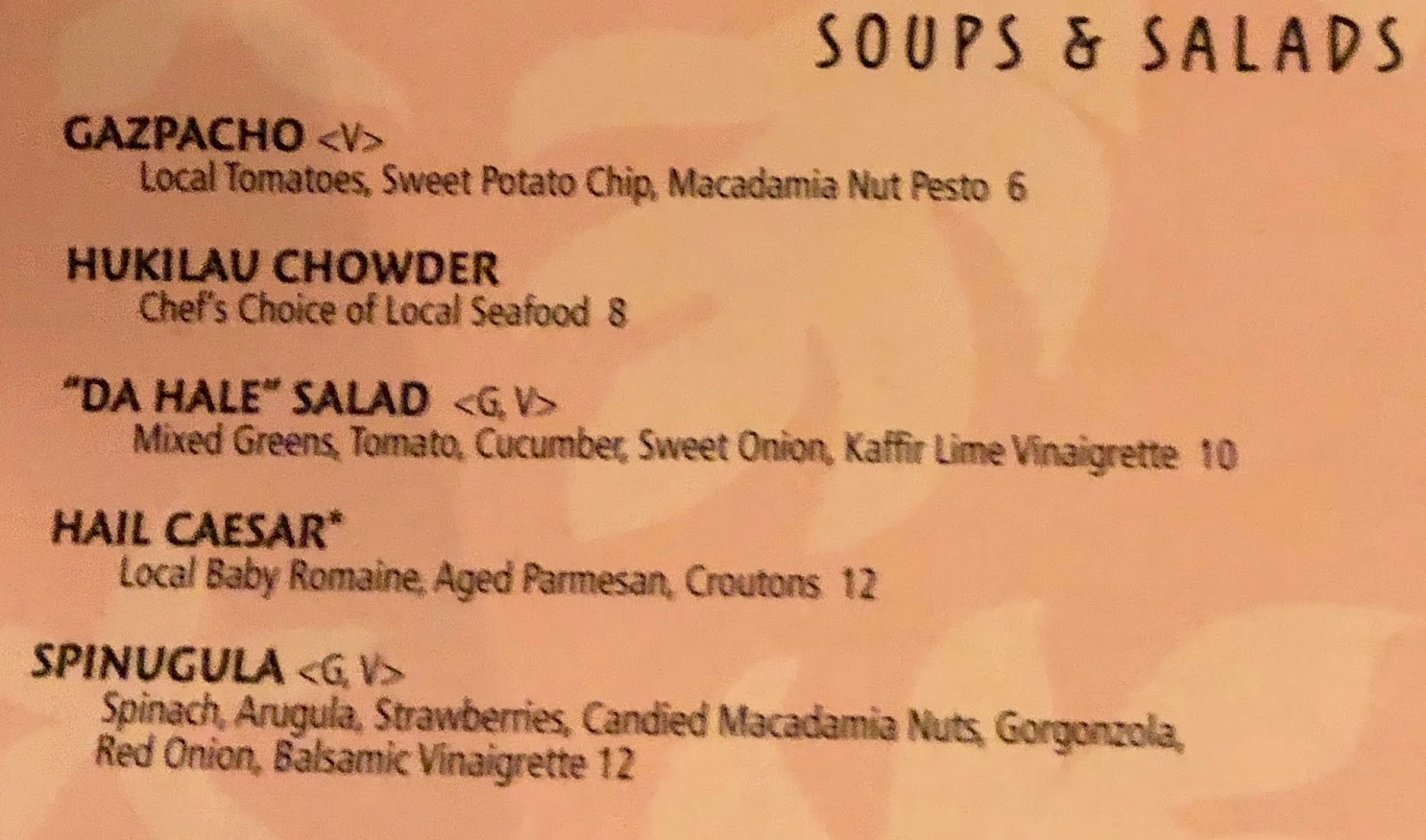 GREAT EATS HAWAII LAVA LAVA BEACH CLUB KAUAI