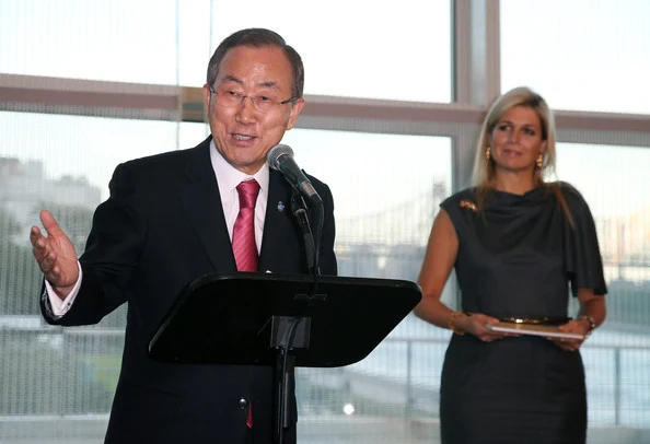Queen Maxima opens North Delegates' Lounge at United Nations building in New York City