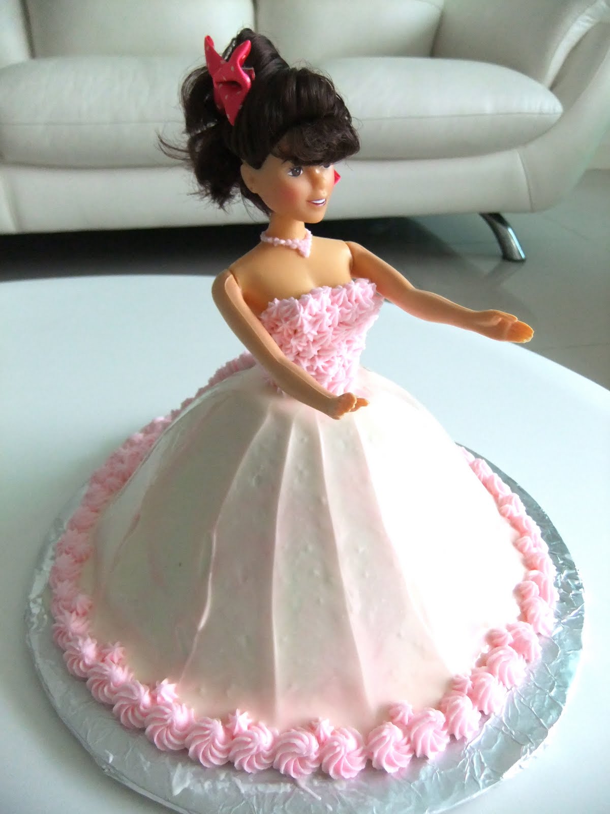 Prayers, Hugs & Diapers Princess Doll Cake