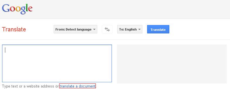 how to save a google translate document