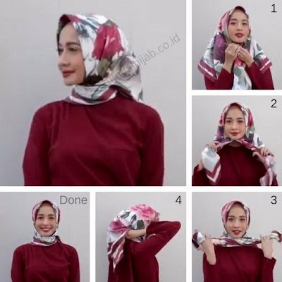 tutorial hijab untuk sehari-hari