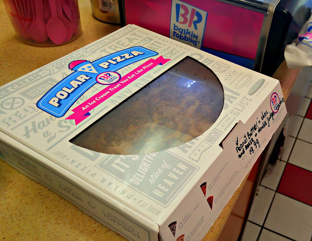 Bonggamom Finds Introducing Polar Pizza from Baskin