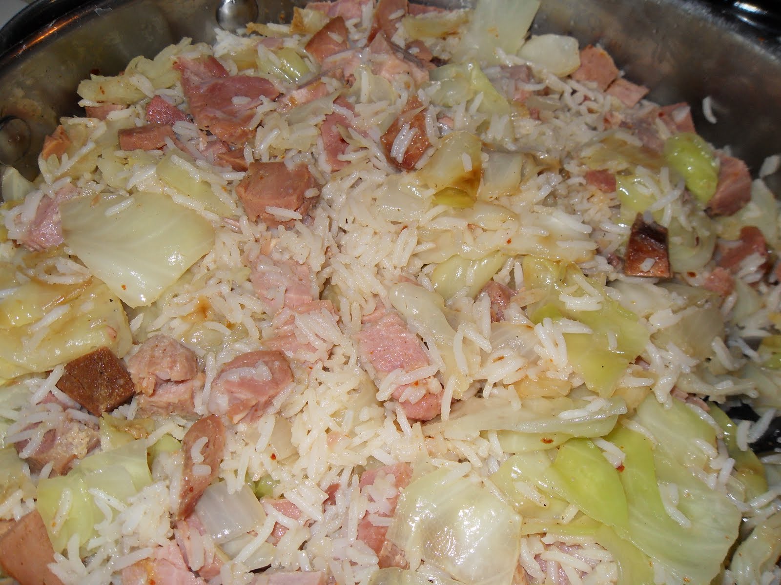Hill House Homestead * Cabbage, Ham and Rice
