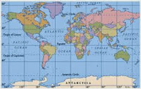 Apa Keunggulan peta dibandingkan dengan globe ?