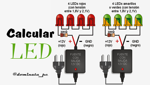 Poder ingeniero desesperación Cómo calcular resistencias para un LED