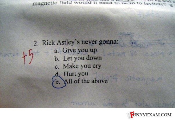 Funny 80's Meme Rickrolling - Funny Memes - Magnet