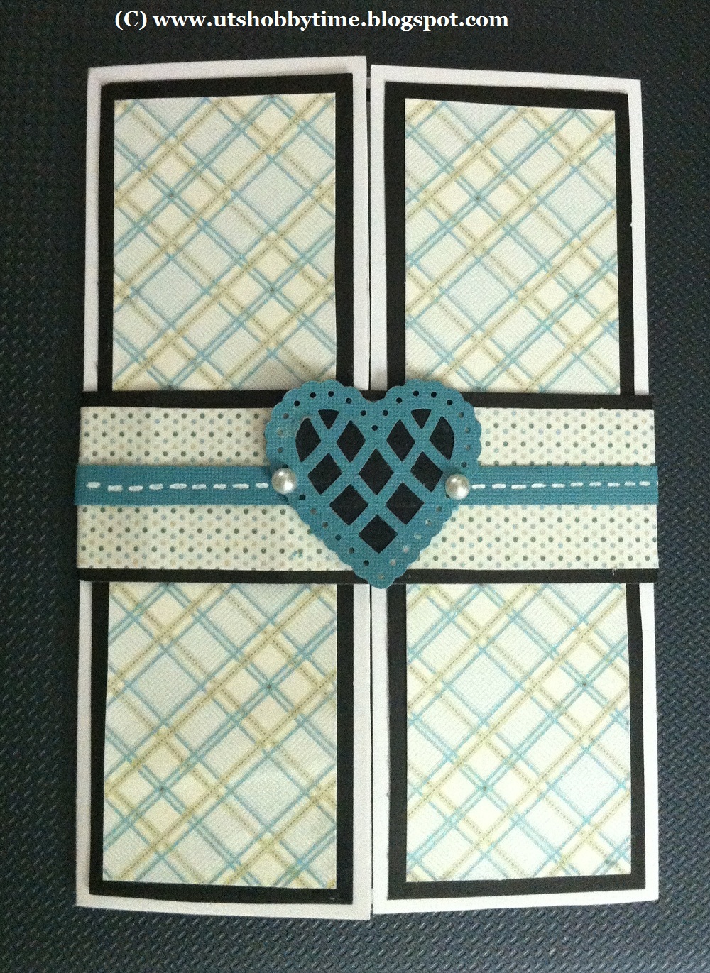 handmade valentines day greeting card /gate fold card ideas