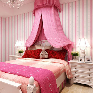 Dormitorios color rosa para niñas Habitación rosa para niña
