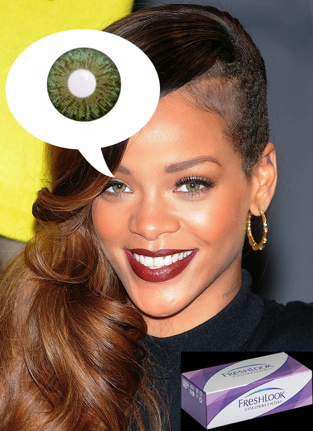 Rihanna Real Eyes