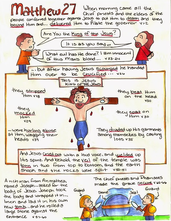 Doodle Through The Bible Matthew 27