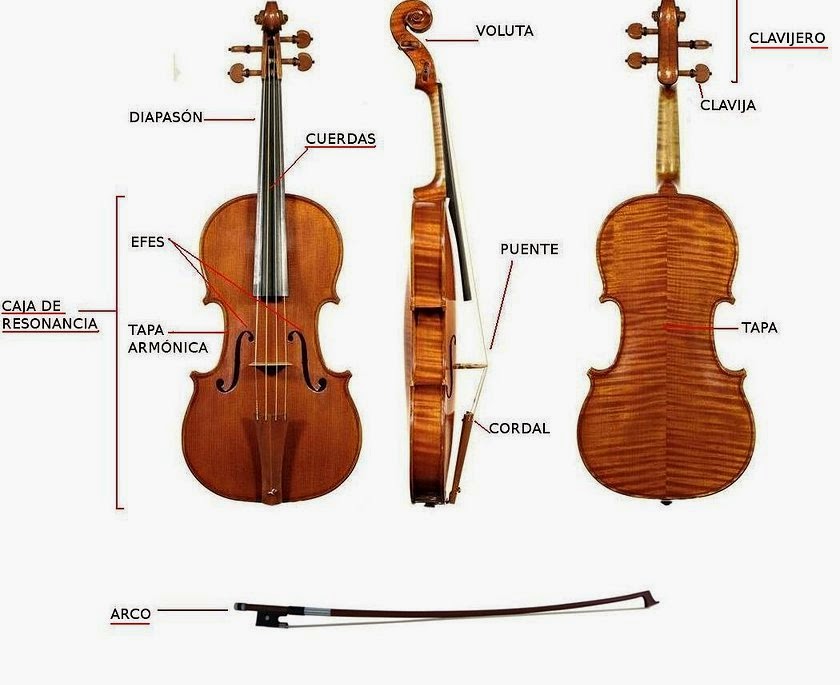 La Cuerda de Plata El Violín y Sus Accesorios