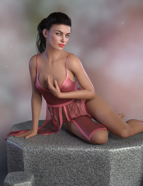 dForce Naomi's Lingerie Collection for Genesis 8 Female