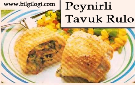 Peynirli Tavuk Rulo Tarifi Nasıl Yapılır?